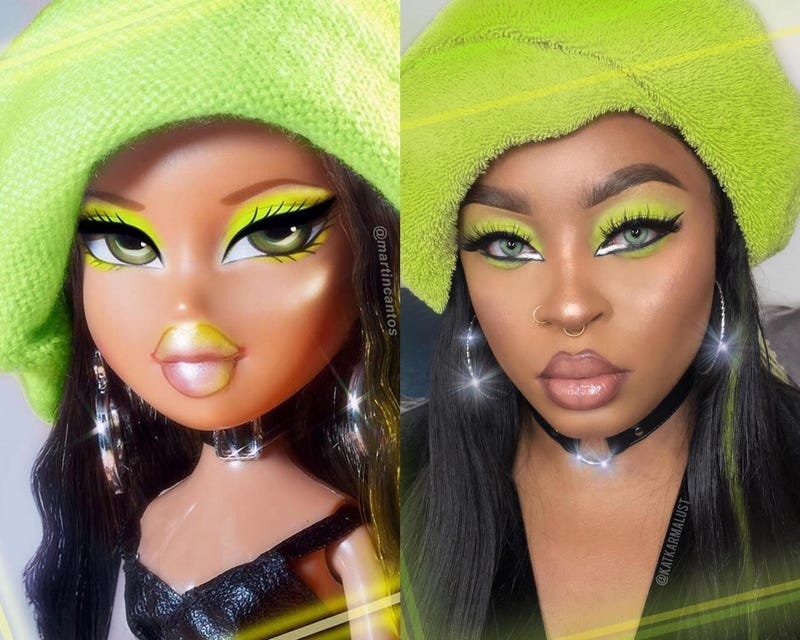 Photos of Makeup Artists Who Transform Into Bratz Dolls - Business ...